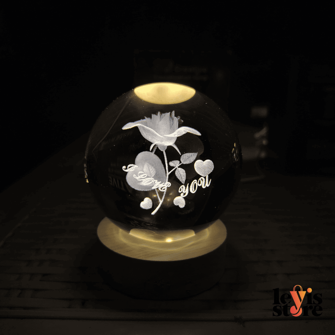 Esfera de Cristal 3D