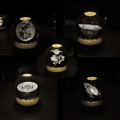 Esfera de Cristal 3D